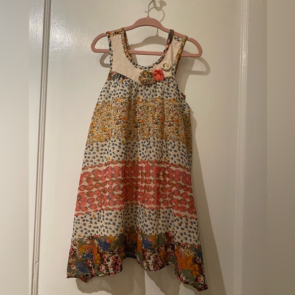 Free Planet toddler girl dress light weight fall colored dress size 3t